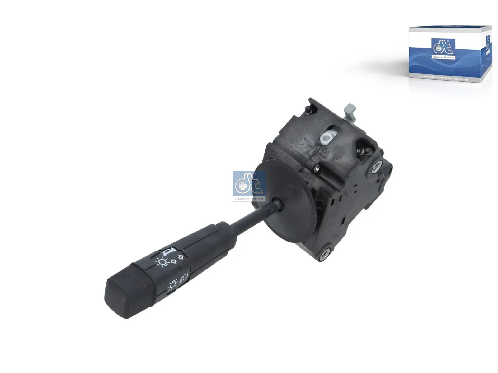 Steering column switch, lighting