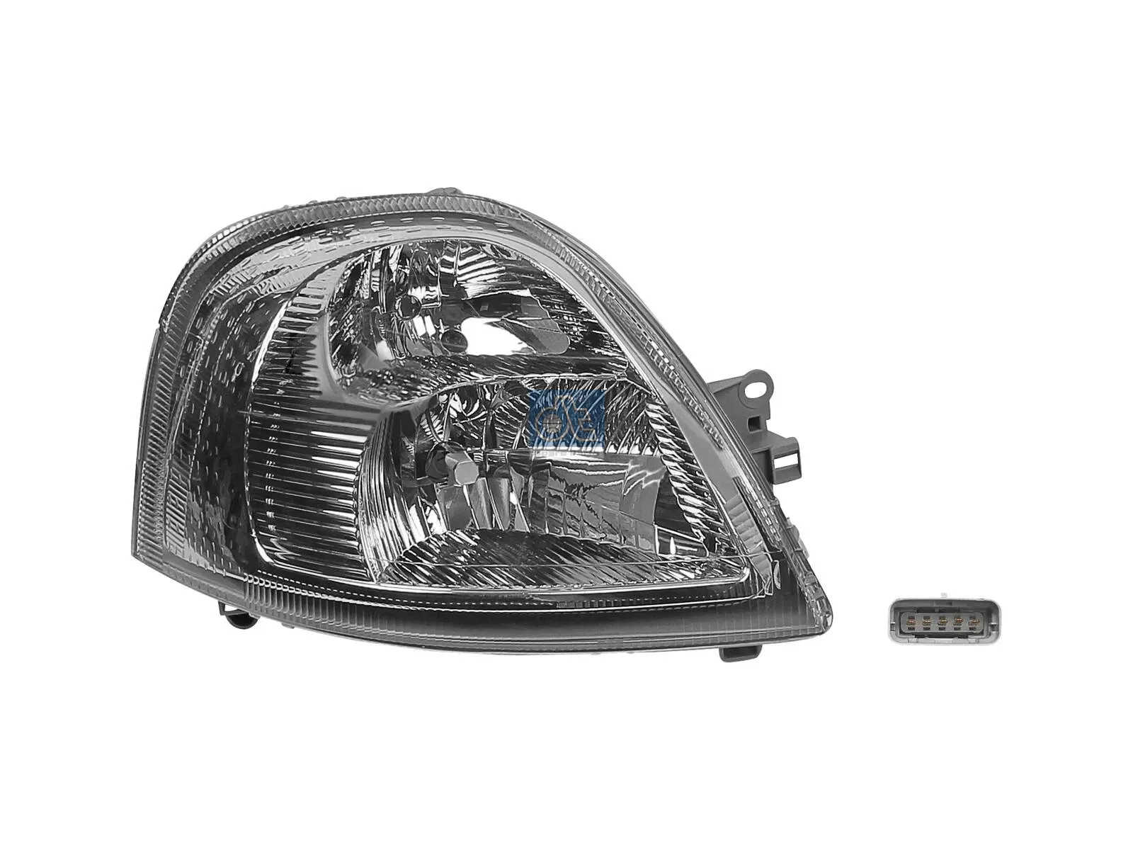 Headlamp, right, without bulbs