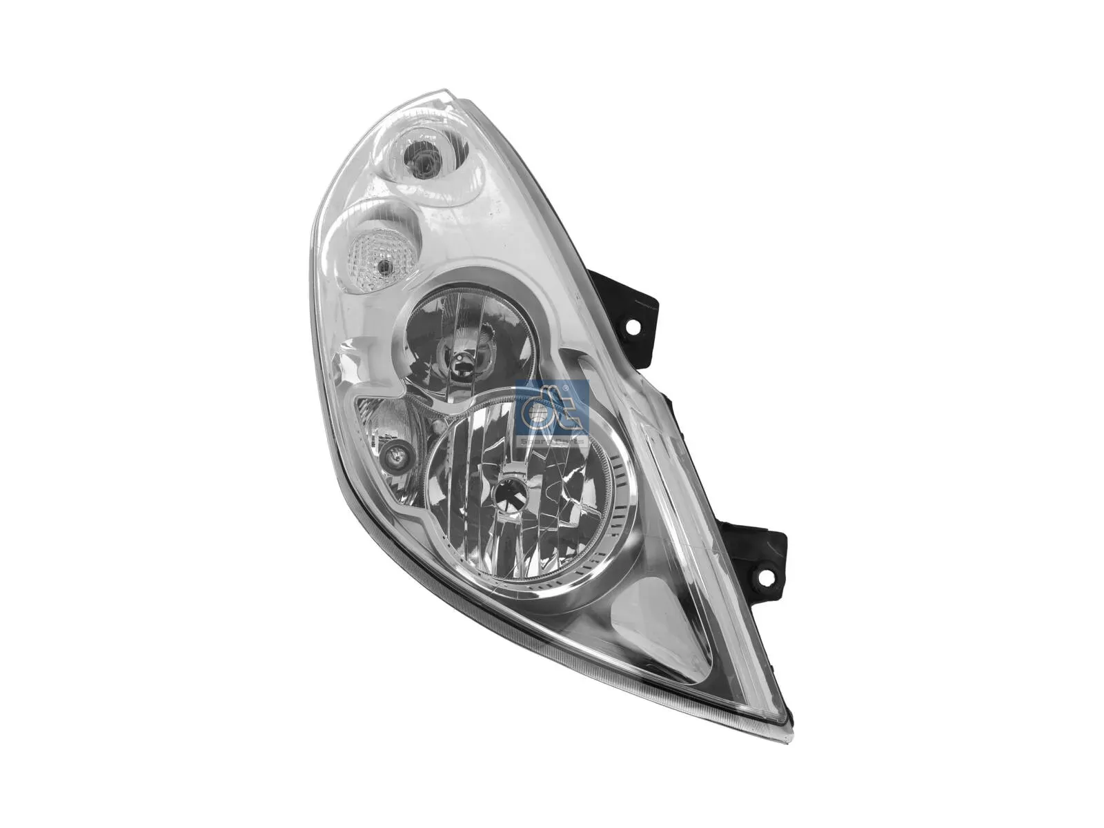 Headlamp, right, without bulbs