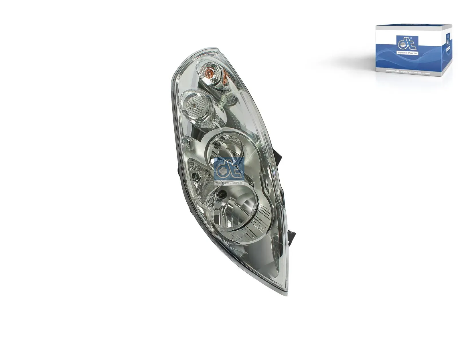 Headlamp, right, without bulbs