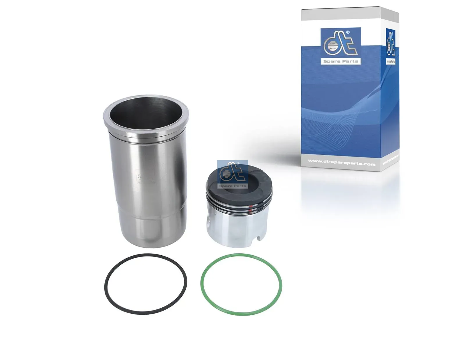 Piston with liner