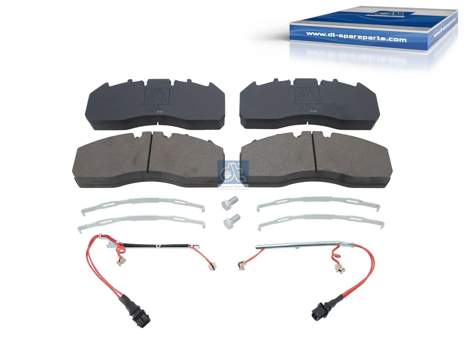 DIESEL TECHNIC | 6.95110 Disc brake pad kit