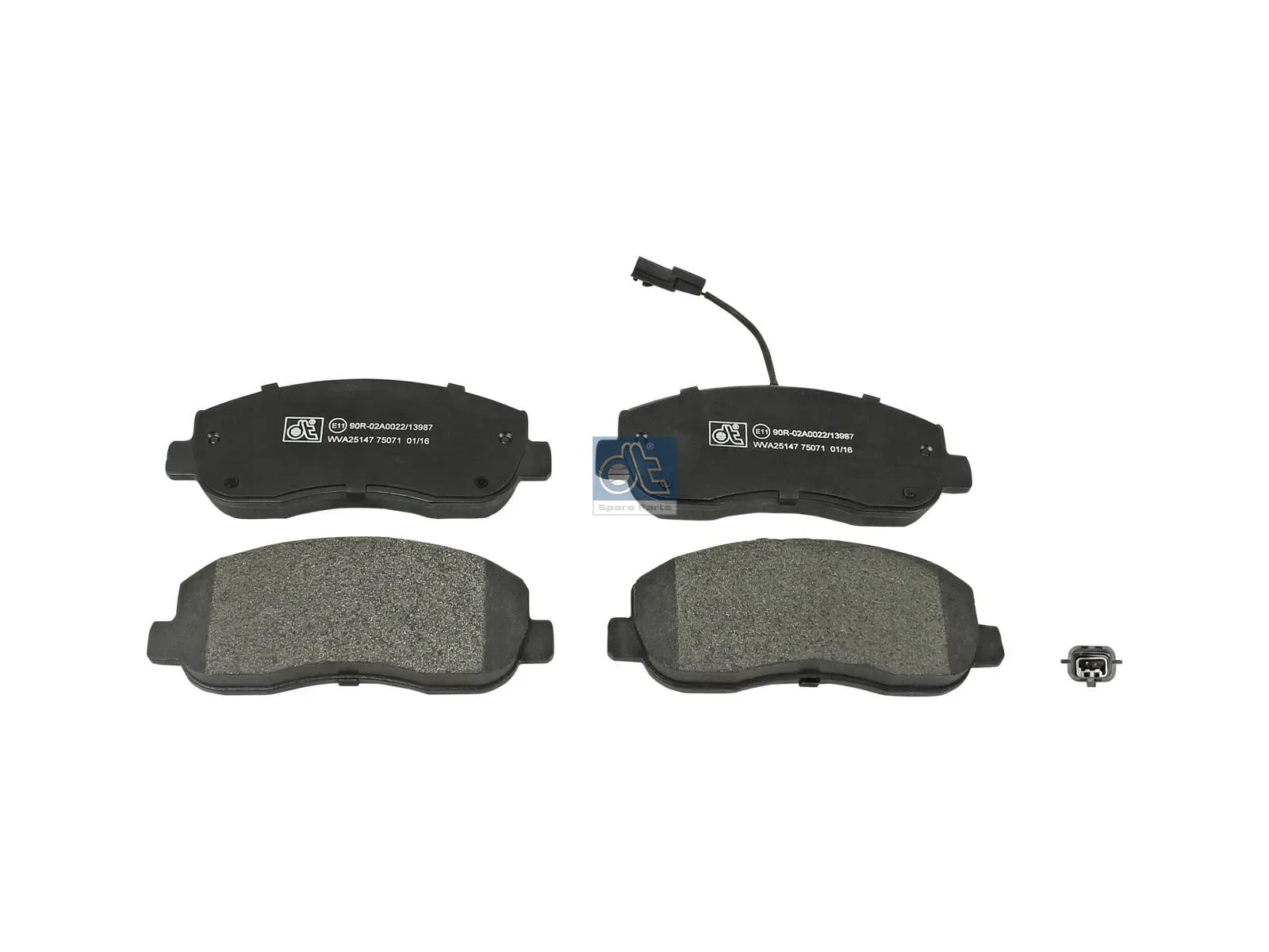 Disc brake pad kit