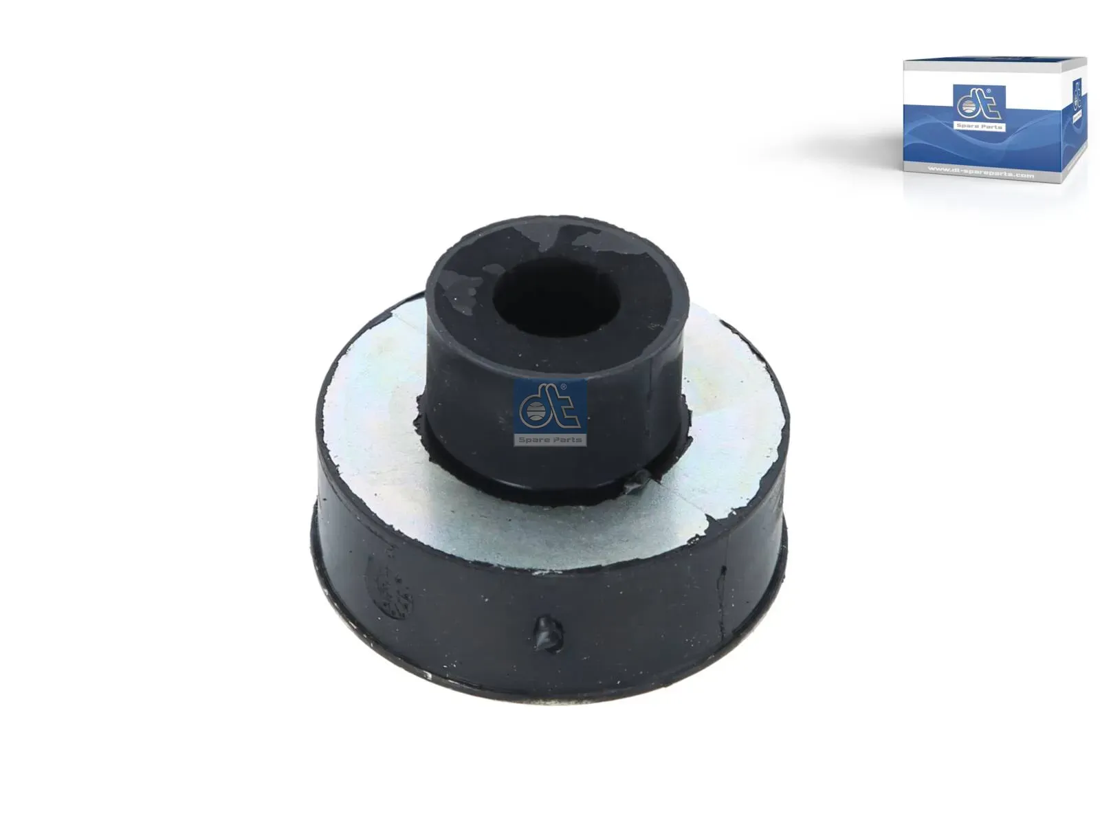 Rubber buffer, radiator