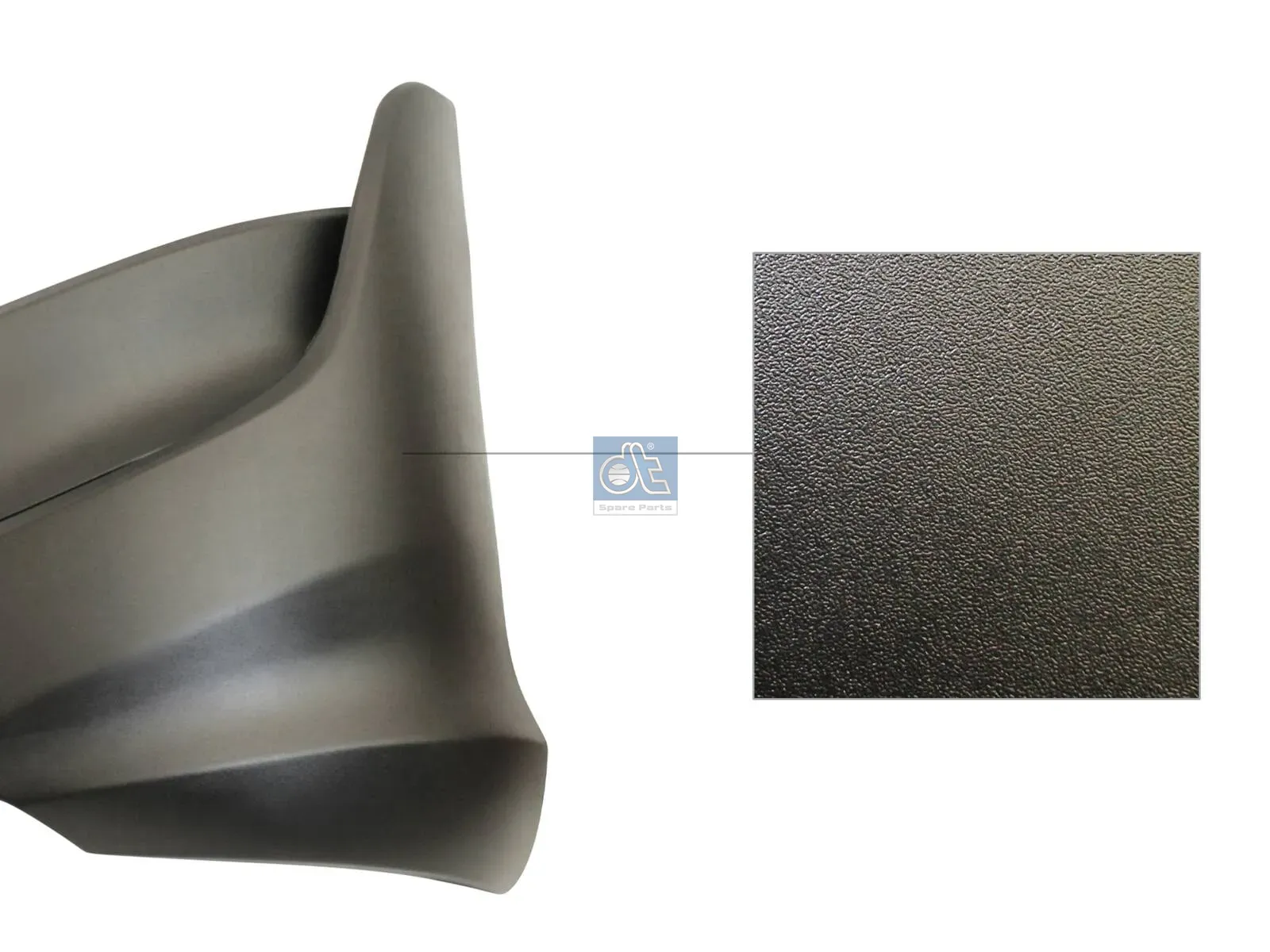 Bumper corner, front, left, primed