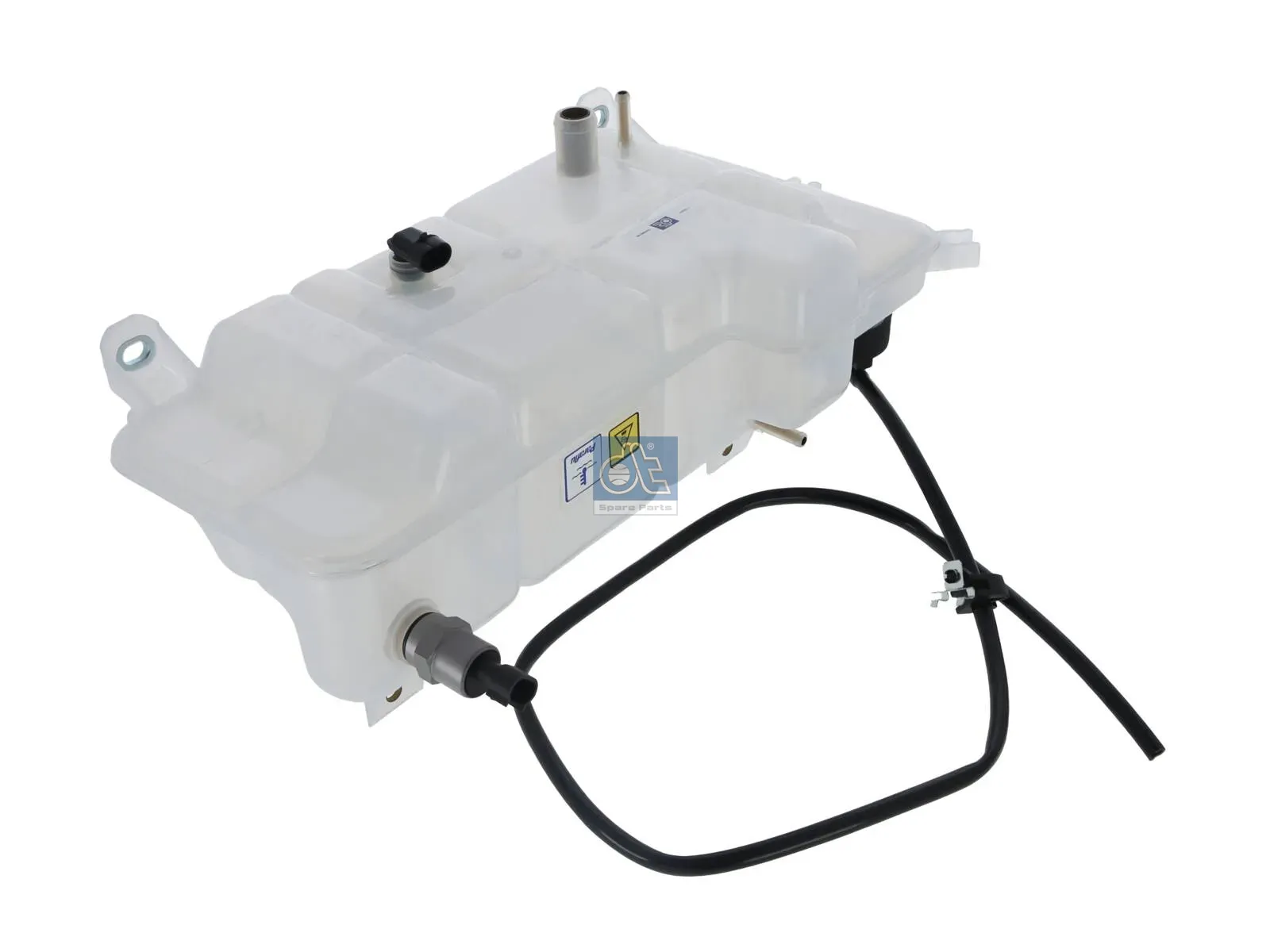 Expansion tank, with caps, with sensor
