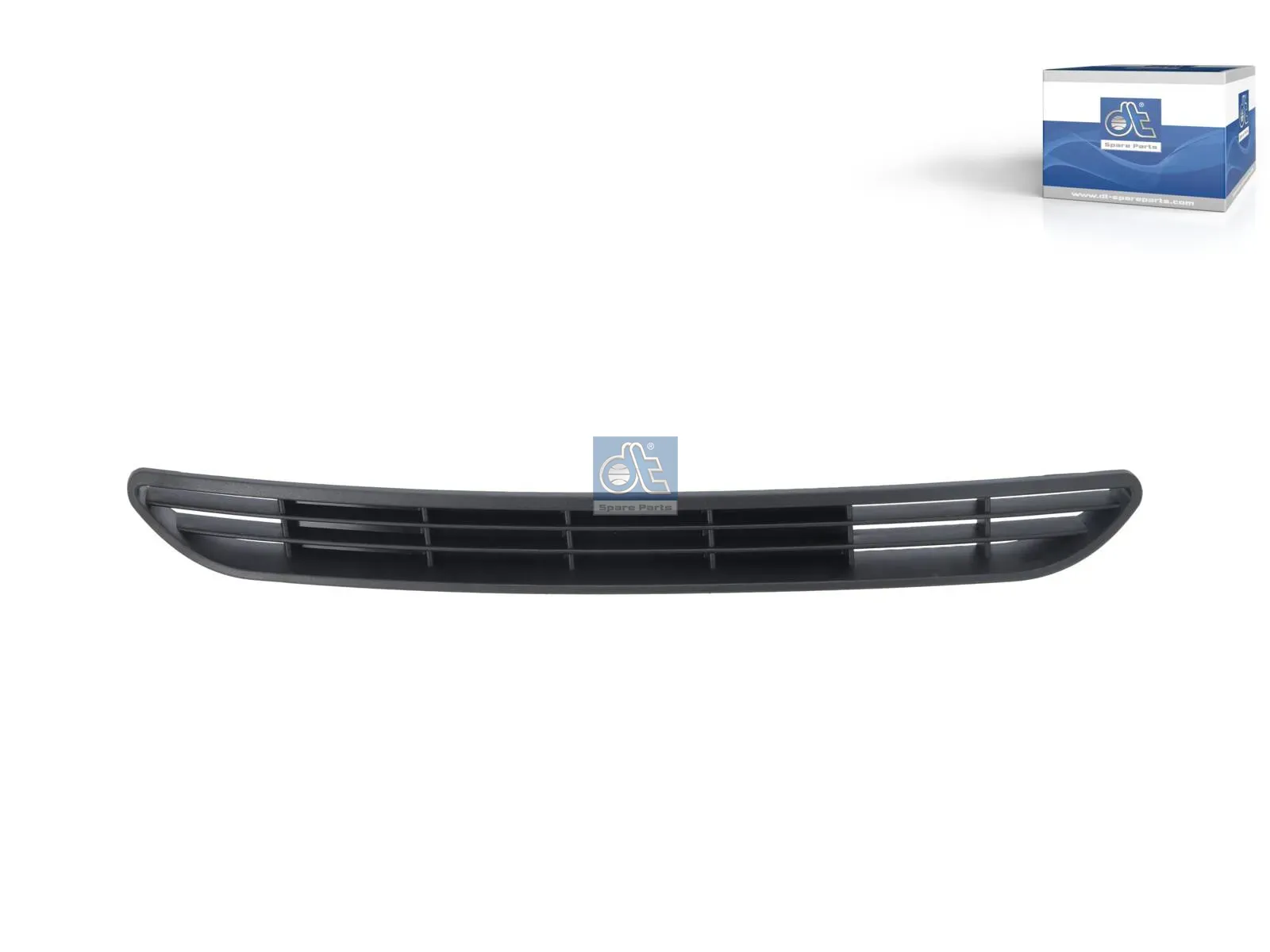 Radiator grille, engine hood, right
