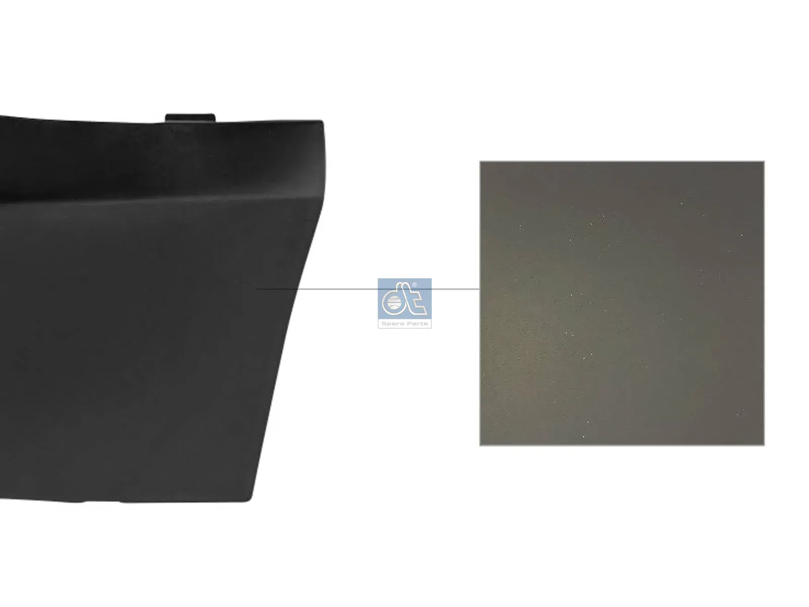 Cover, right, bumper