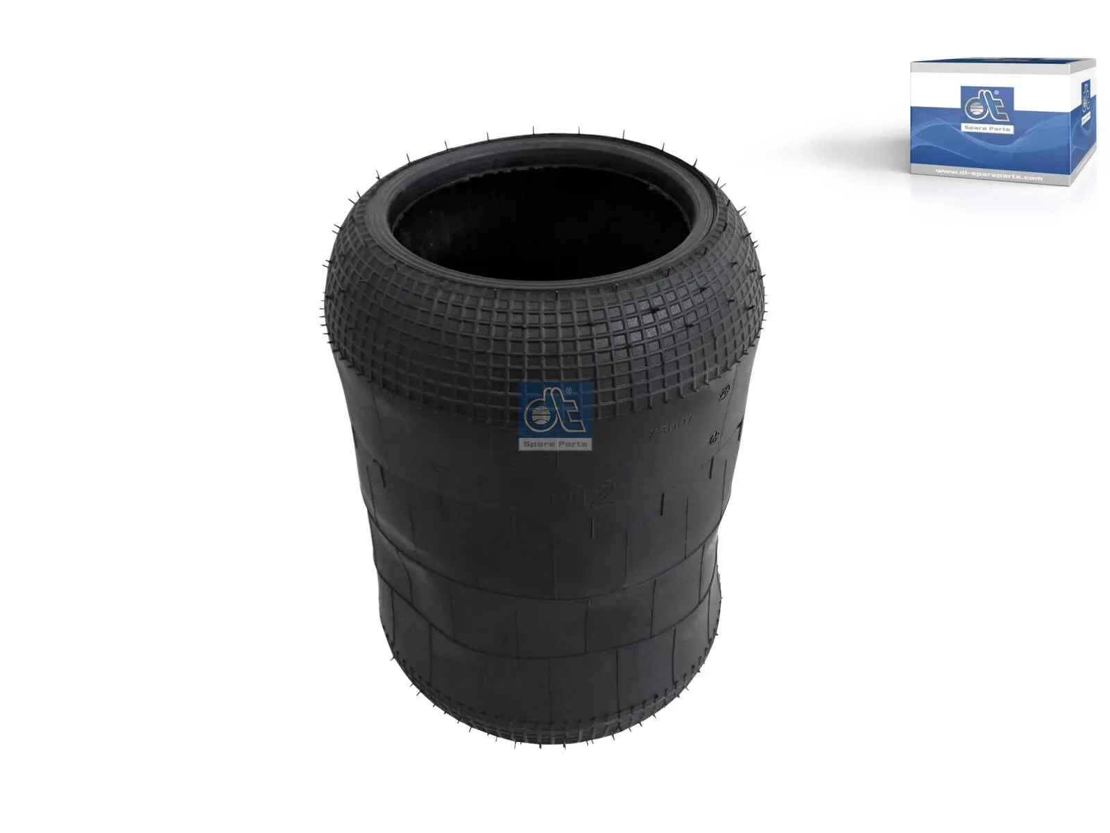 Air spring, without piston