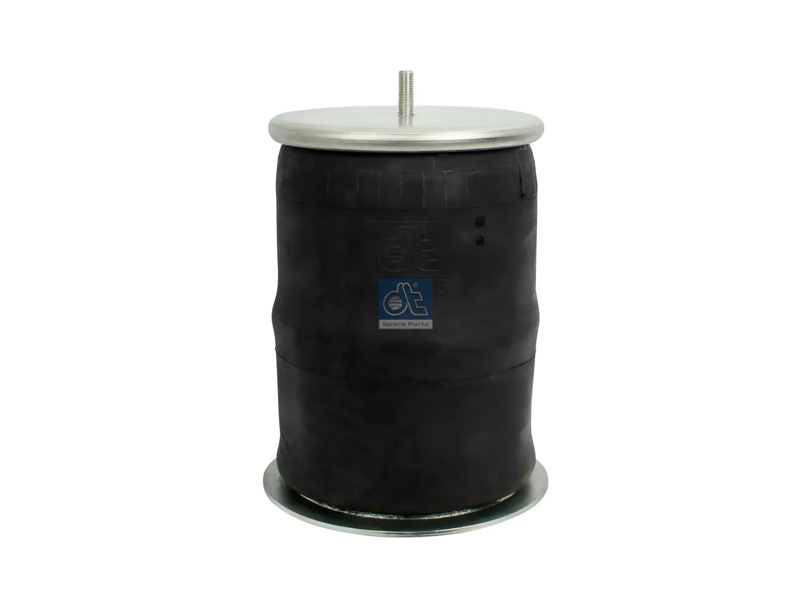 Air spring, with steel piston