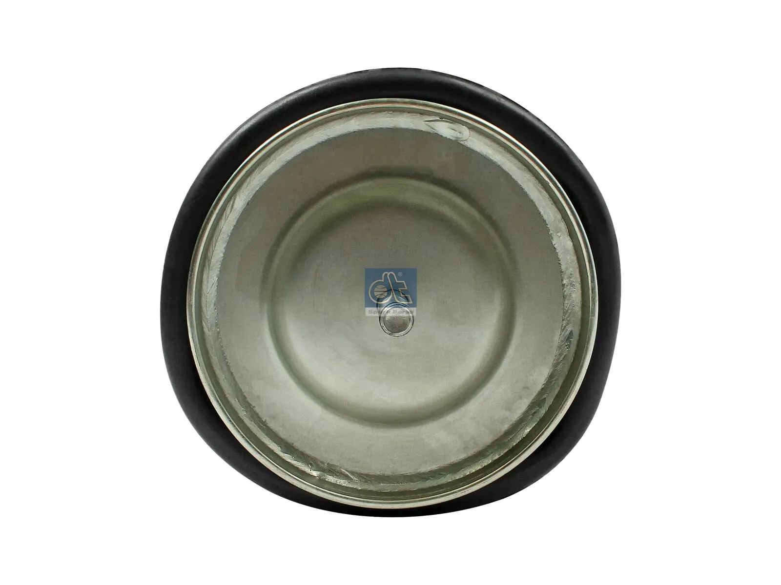 Air spring, with steel piston