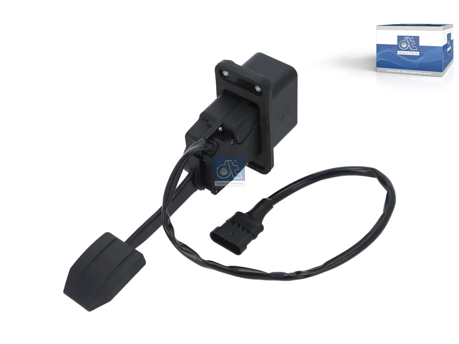 Accelerator pedal, with sensor