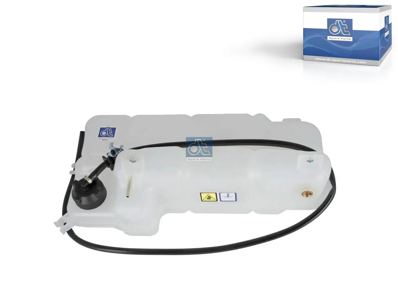 Expansion tank, with cap, with sensor