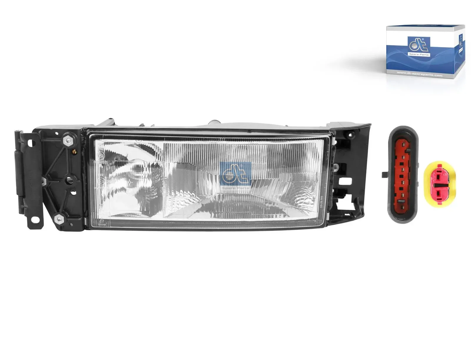 Headlamp, left, without bulbs