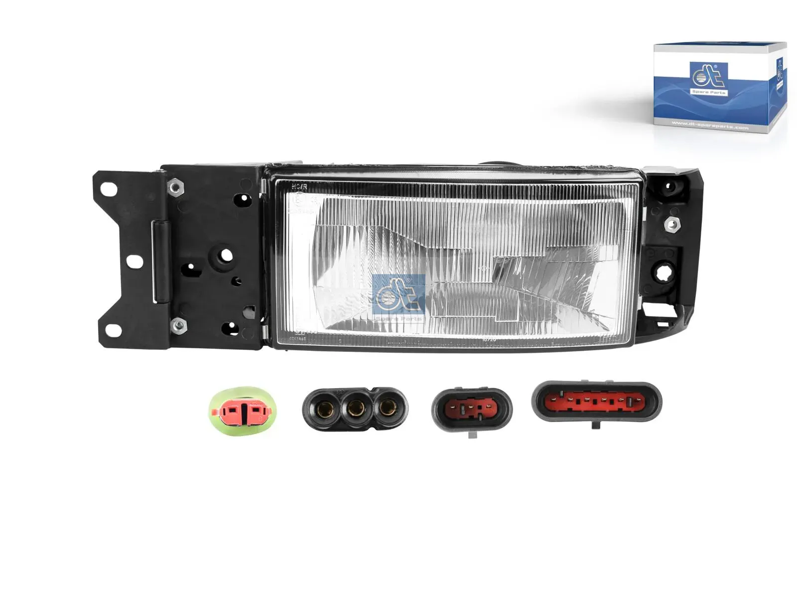 Headlamp, left, without bulbs
