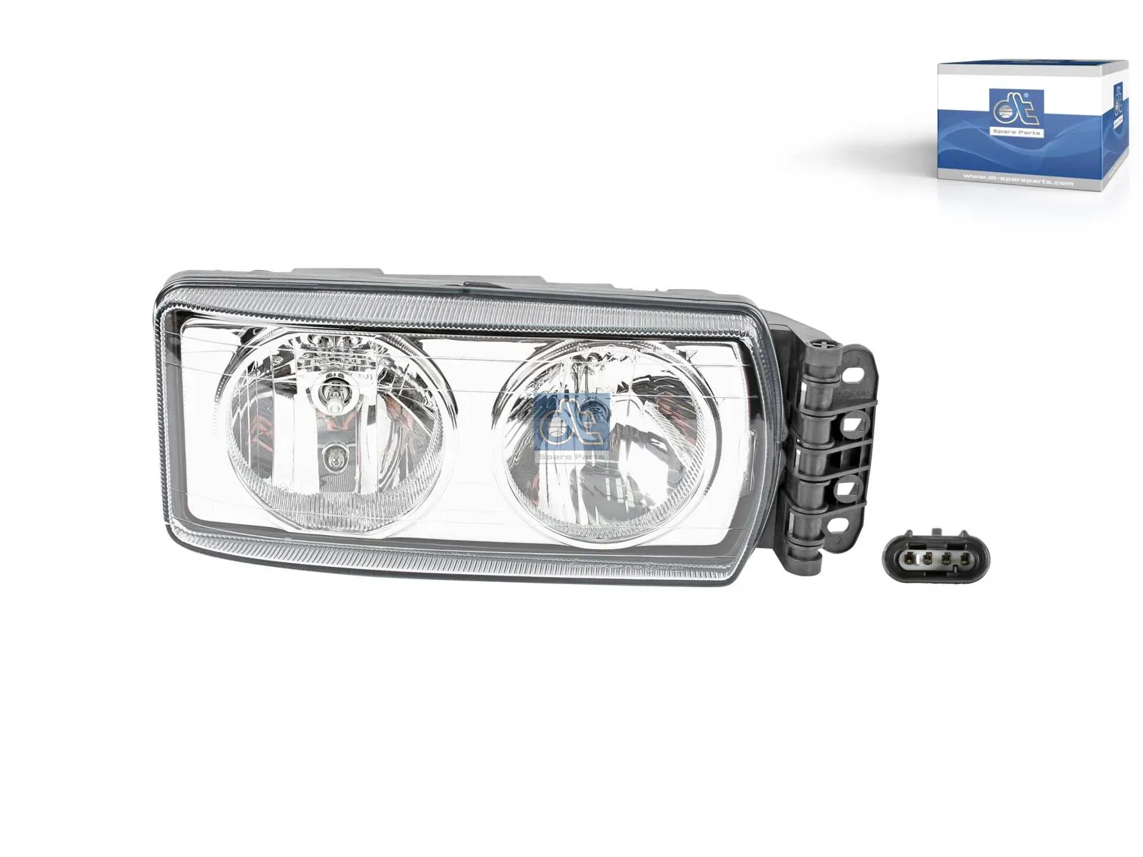 Headlamp, right, without bulbs