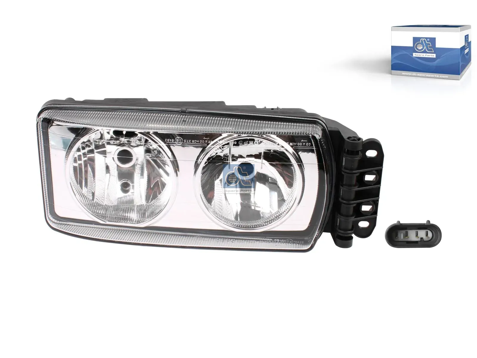 Headlamp, right, without adjusting motor