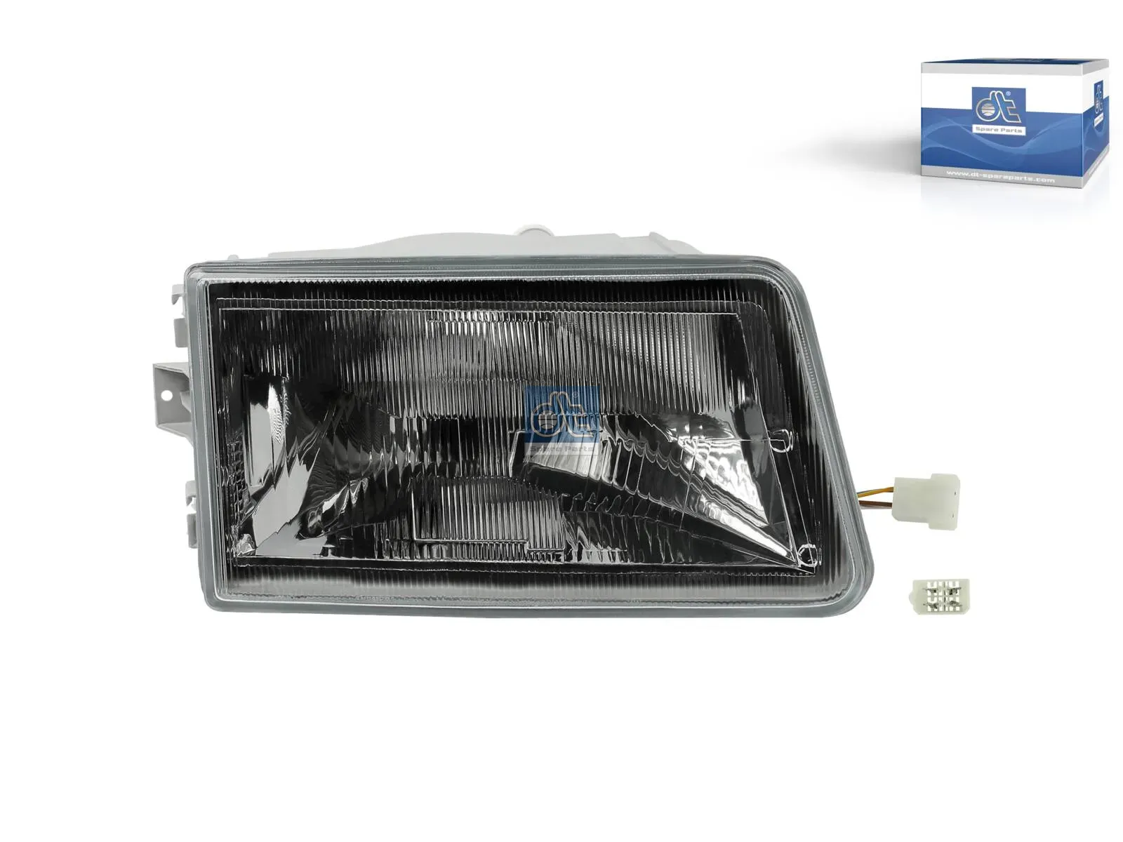 Headlamp, right, electrical height control, without adjustin