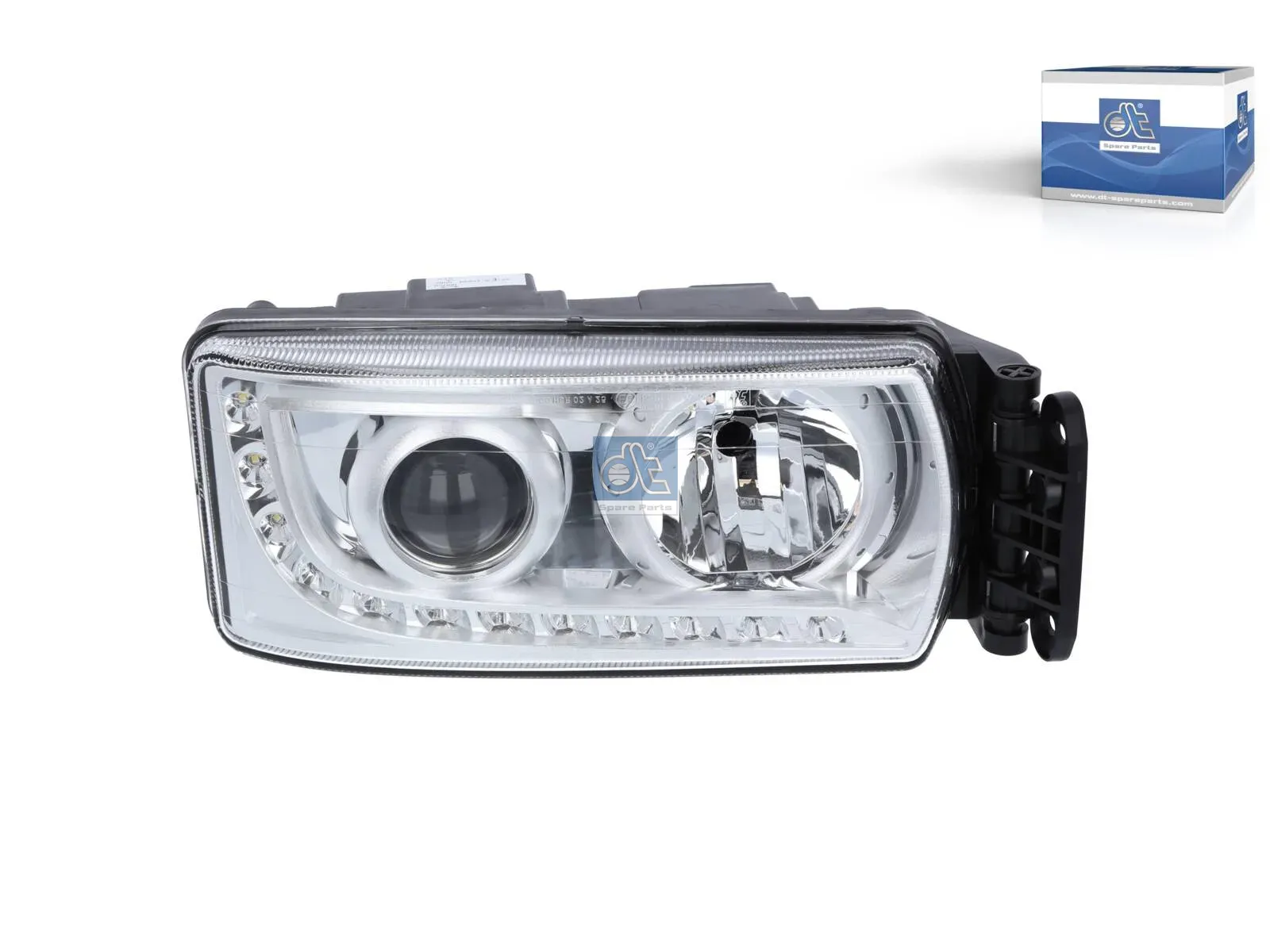 Koplamp, rechts, met regeleenheid