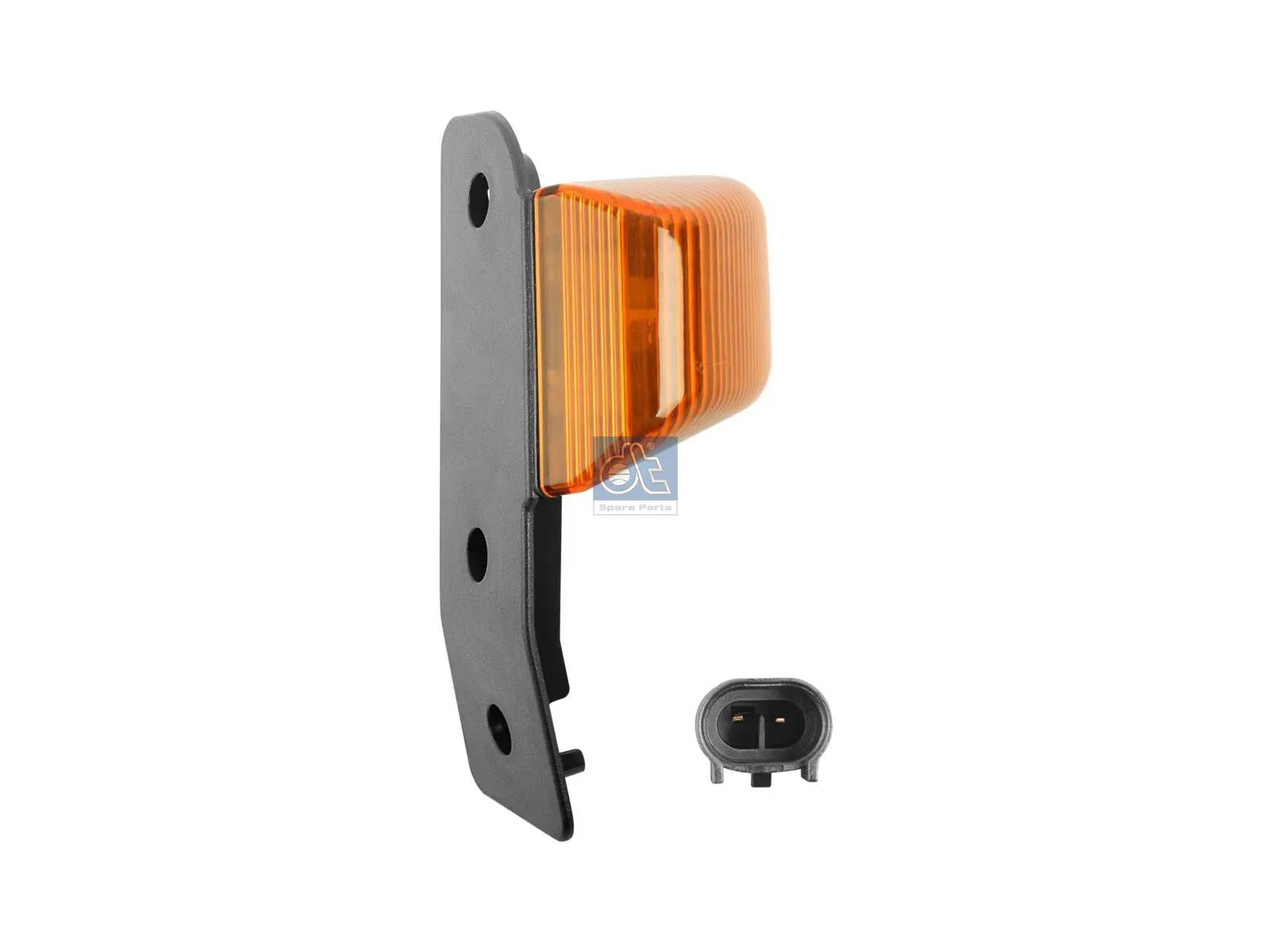 Side marking lamp, right, with bulb