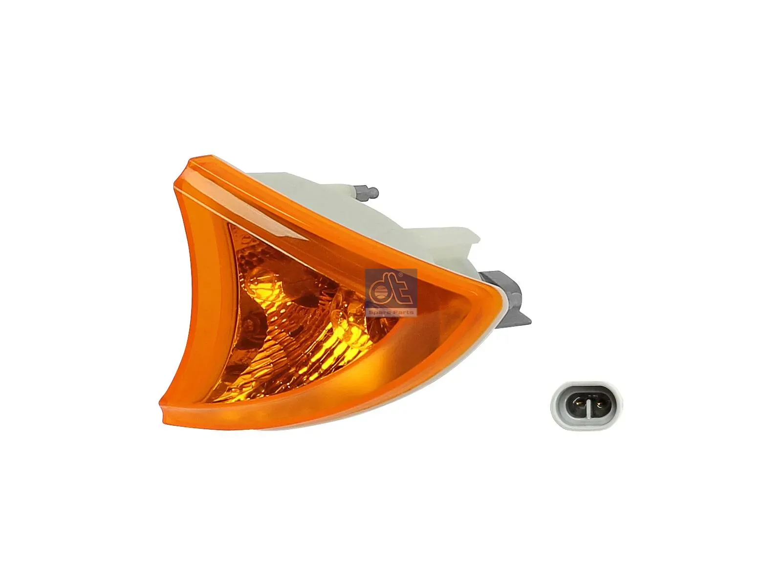 Turn signal lamp, left, without bulb