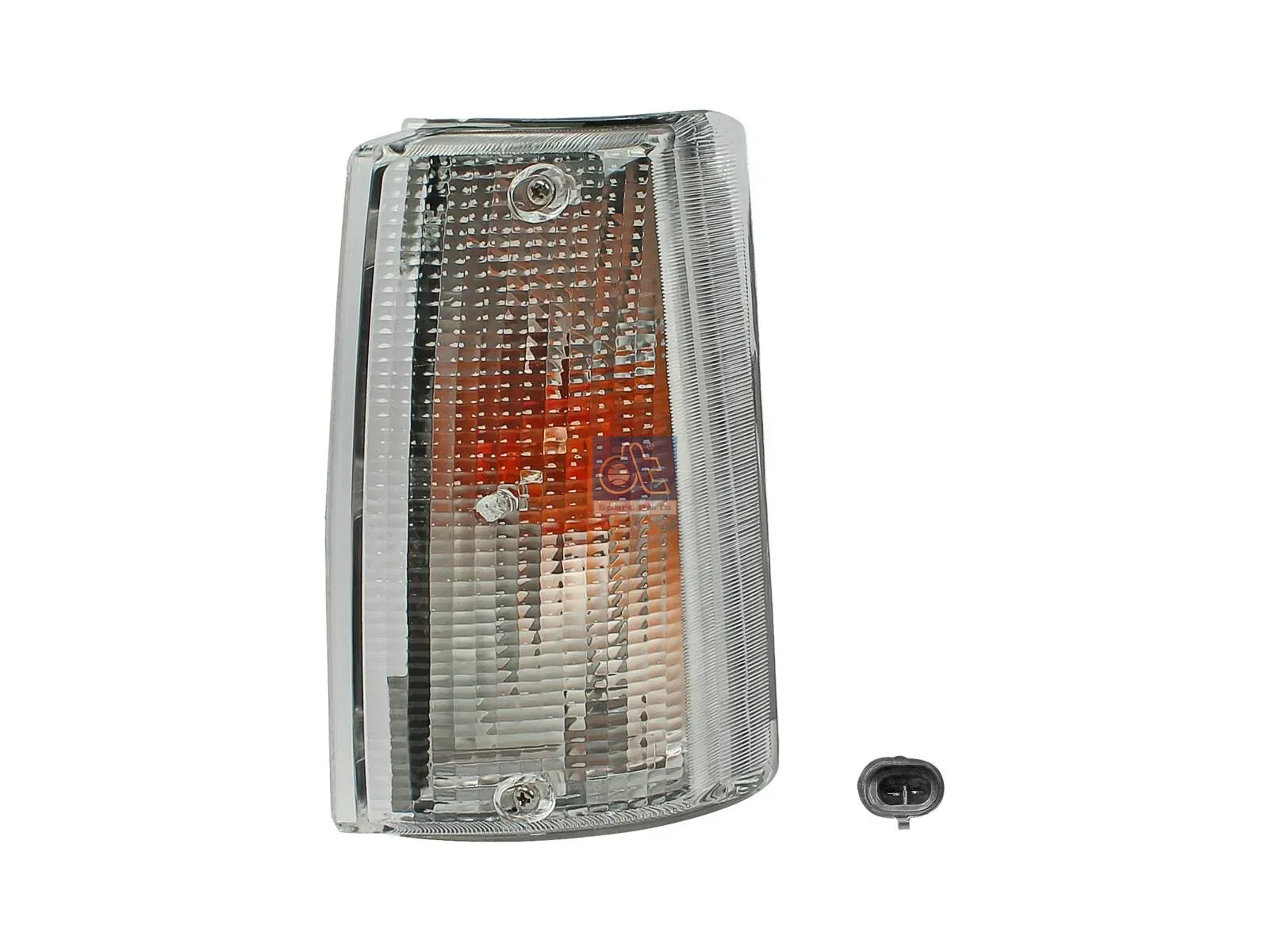 Turn signal lamp, left, with bulb