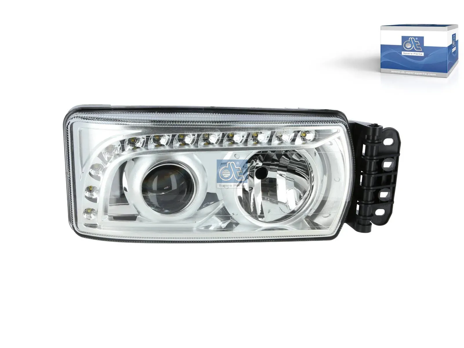 Headlamp, left, without control unit, without adjusting moto