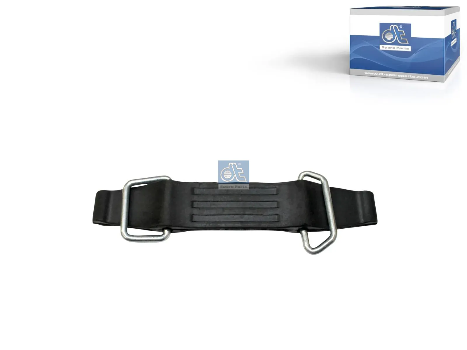 Retaining belt, battery