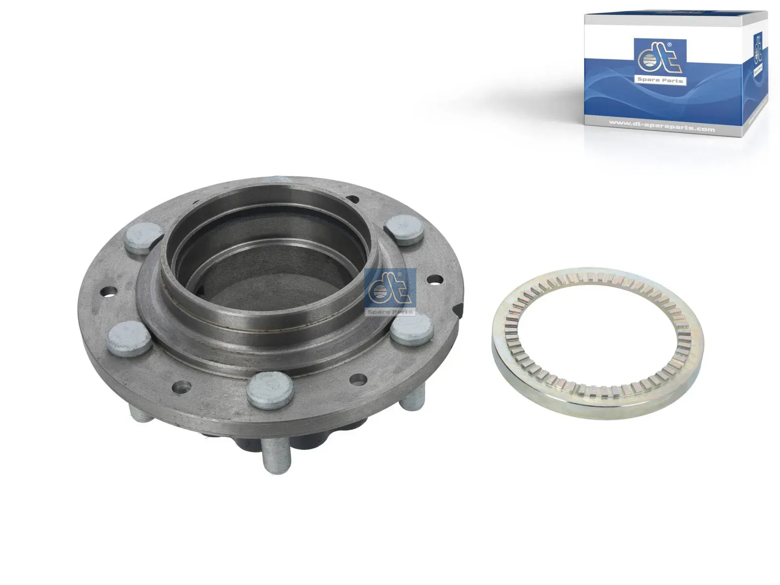 Wheel hub, without bearings
