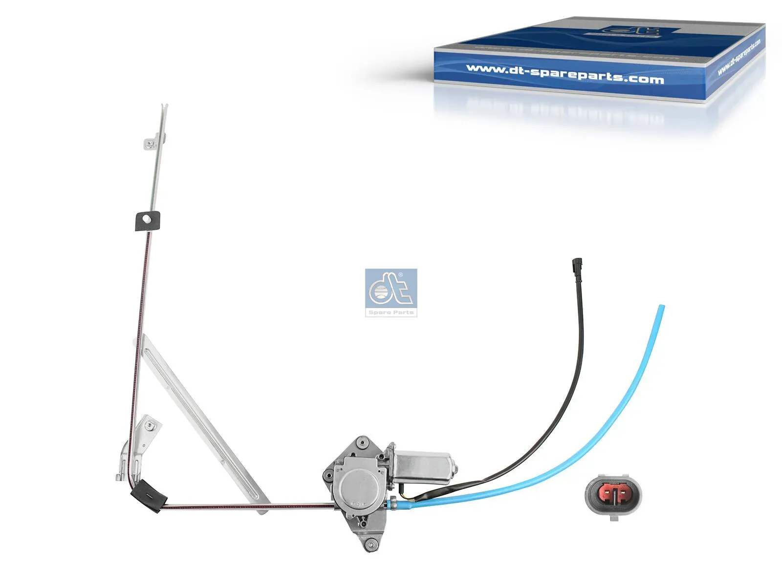 Window regulator, right, electrical, with motor