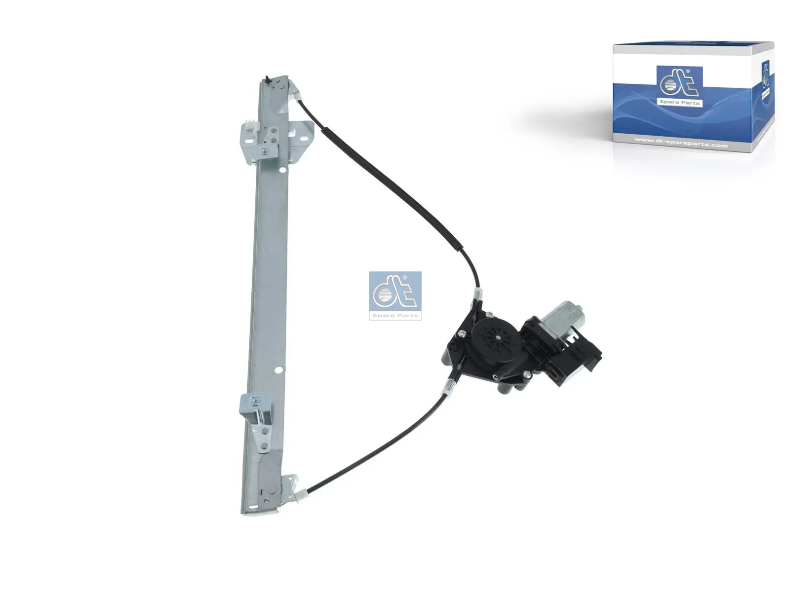 Window regulator, right, electrical, with motor