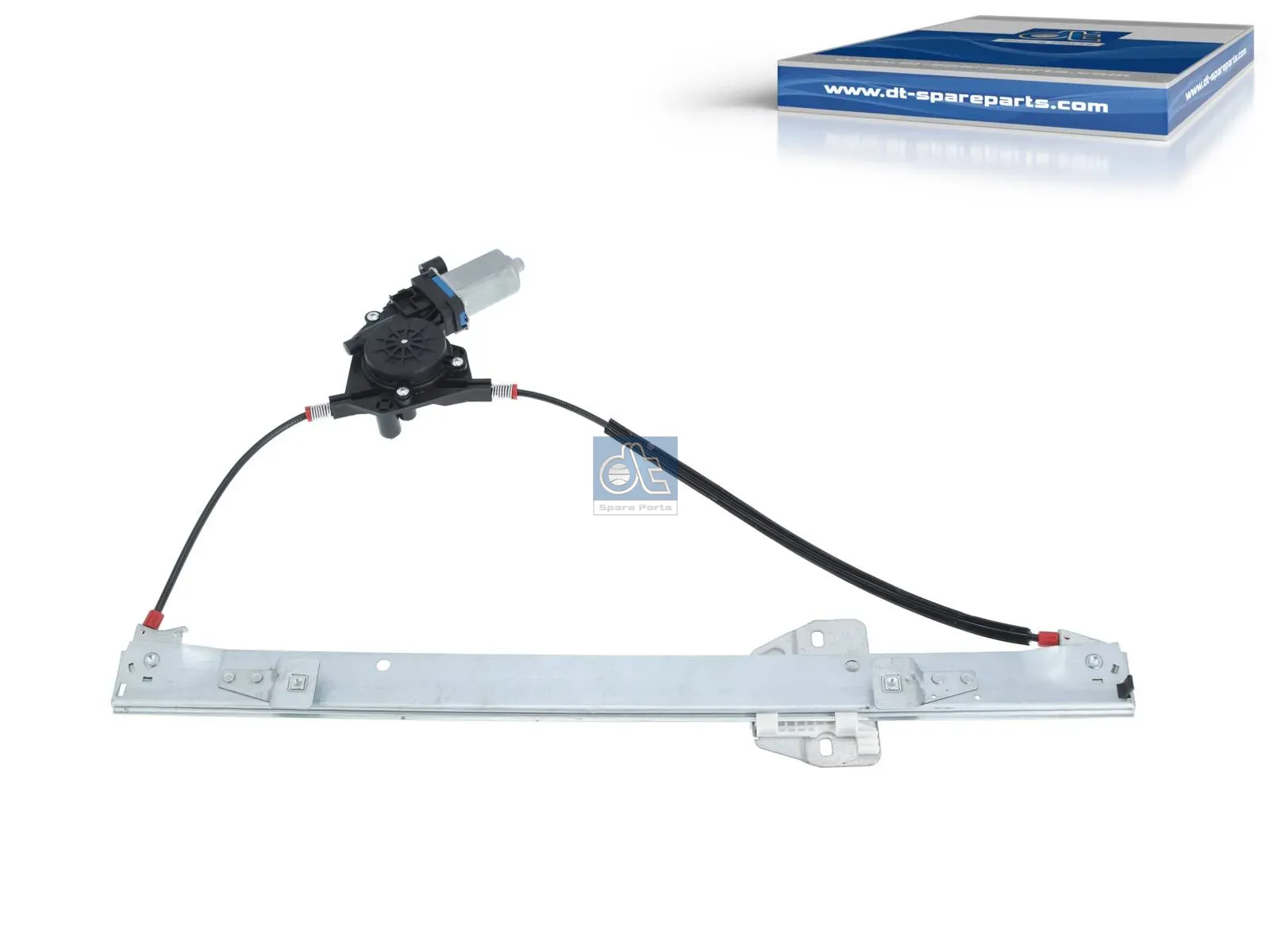 Window regulator, left, electrical, with motor