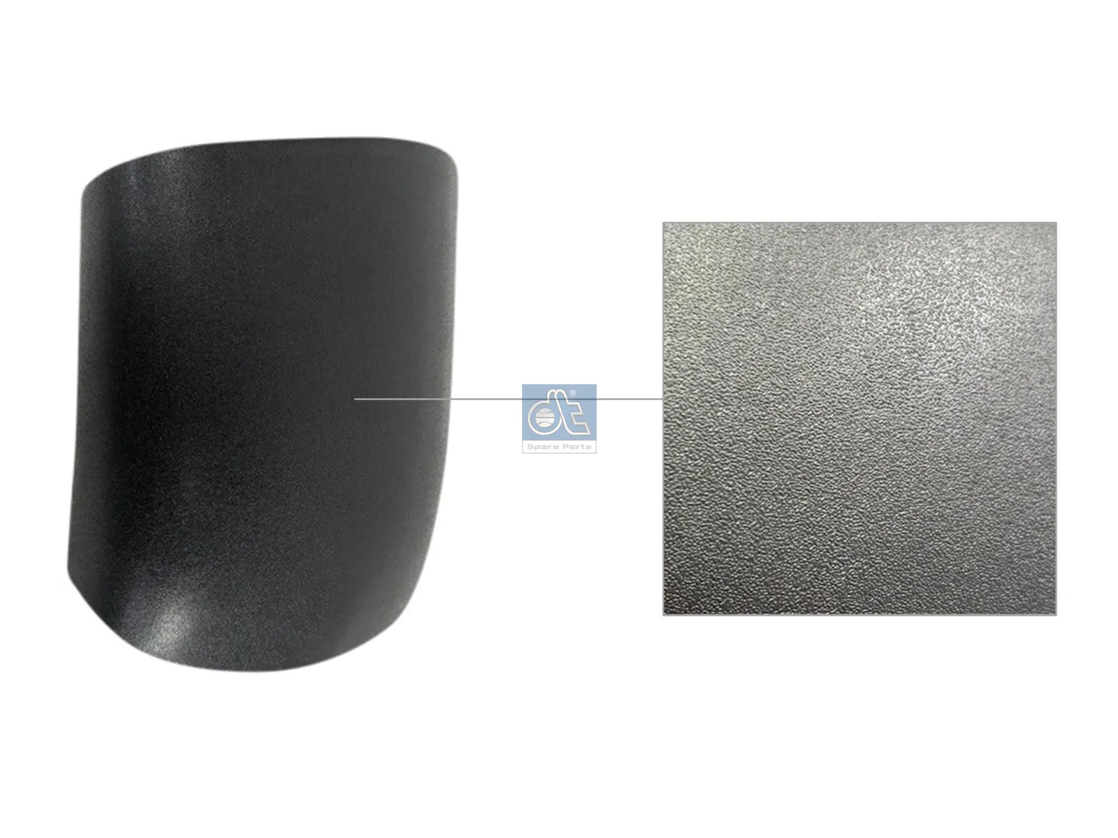 Mirror arm cover, right, upper