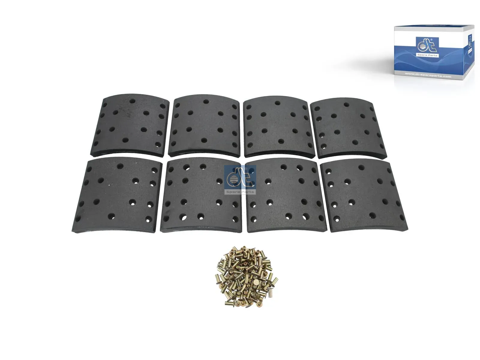 Drum brake lining kit