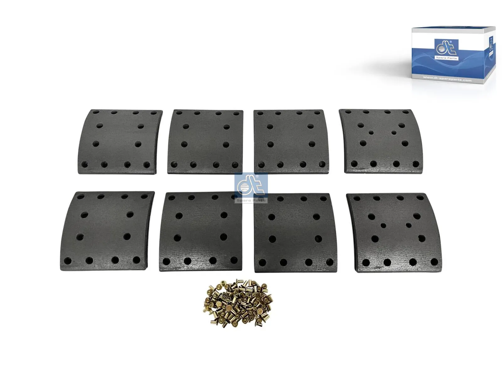 Drum brake lining kit