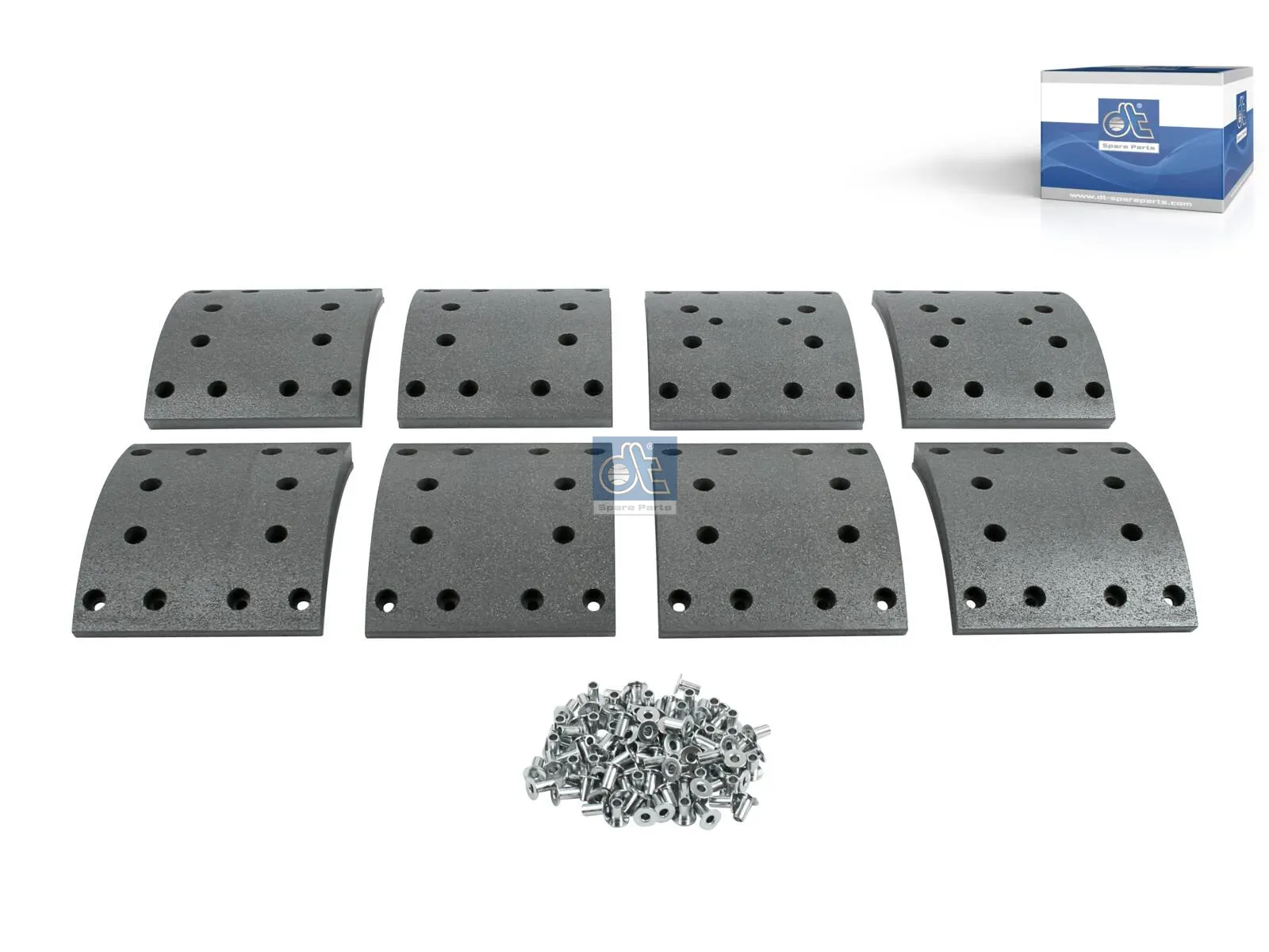 Drum brake lining kit