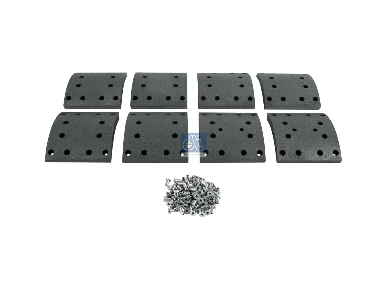 Drum brake lining kit