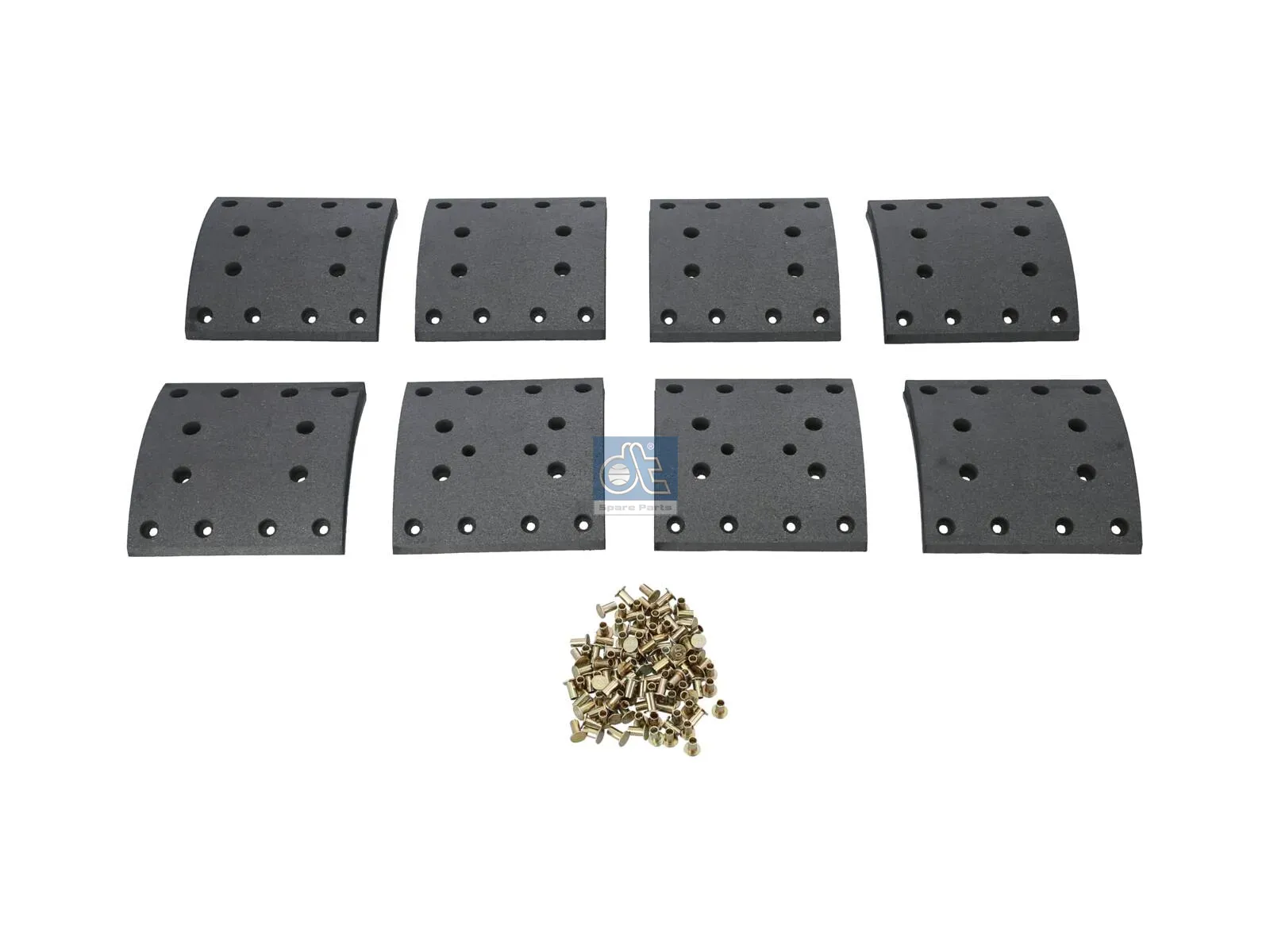 Drum brake lining kit