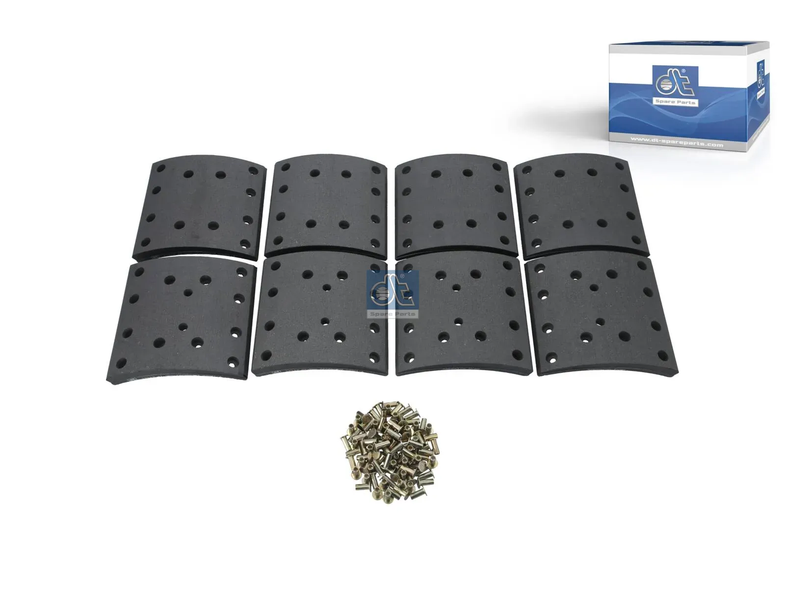 Drum brake lining kit