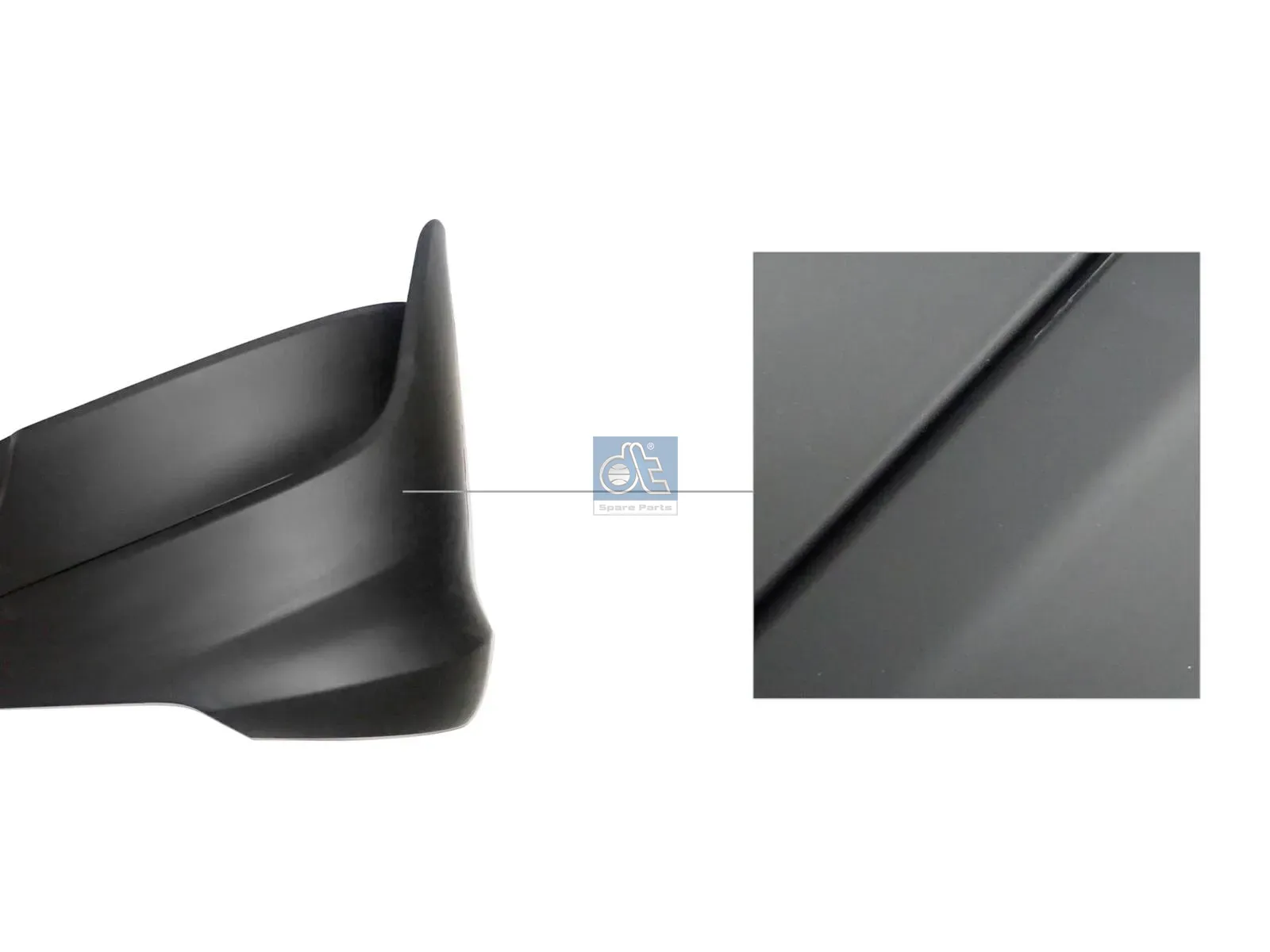Bumper corner, front, right