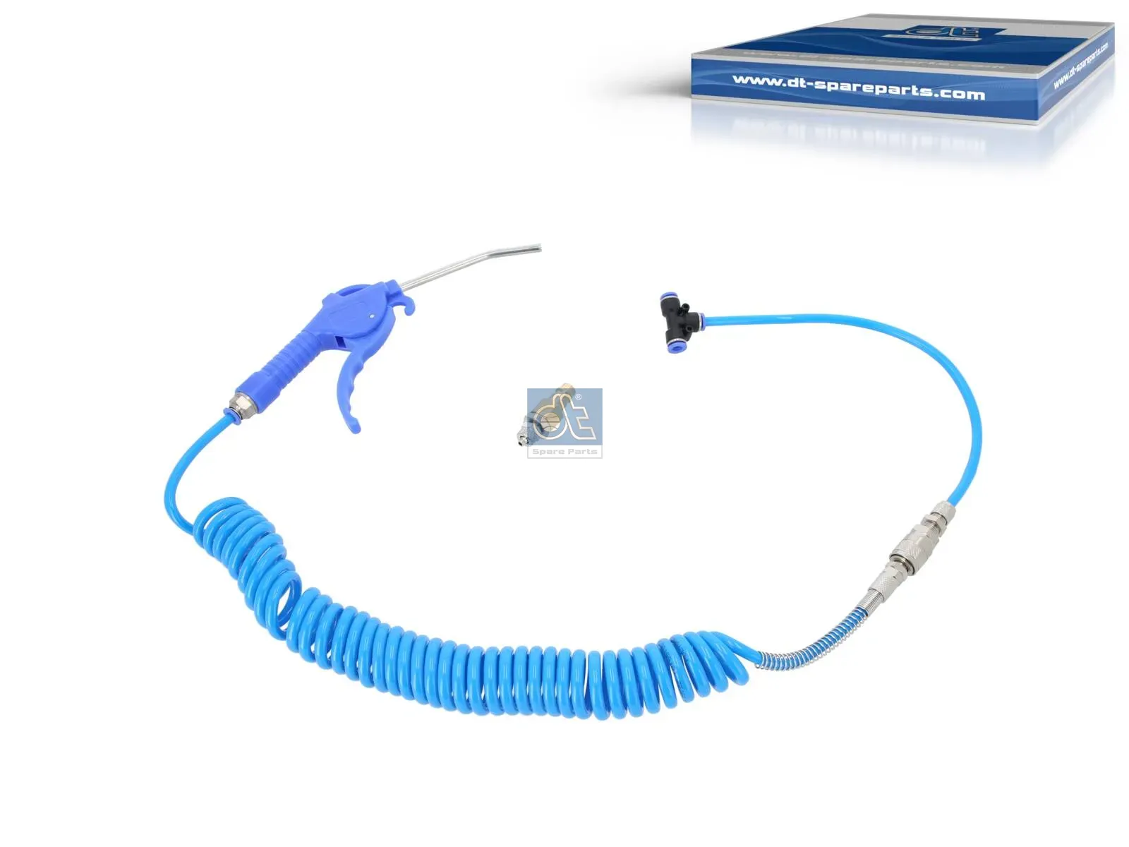 Druckluftpistole, mit Adapter