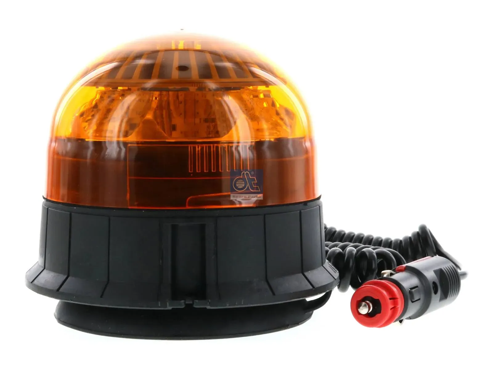 Rotating emergency lamp, orange, magnetic
