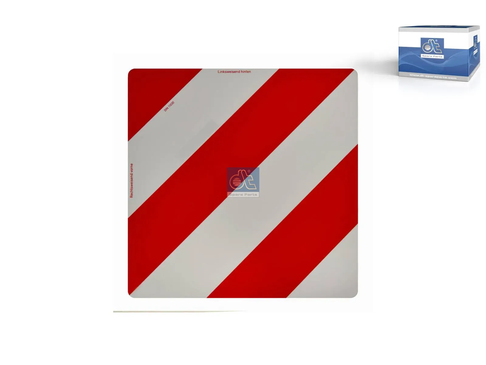 Warning label, self-adhesive