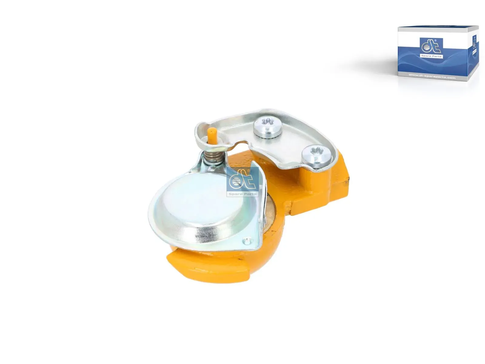 Palm coupling, yellow, with valve
