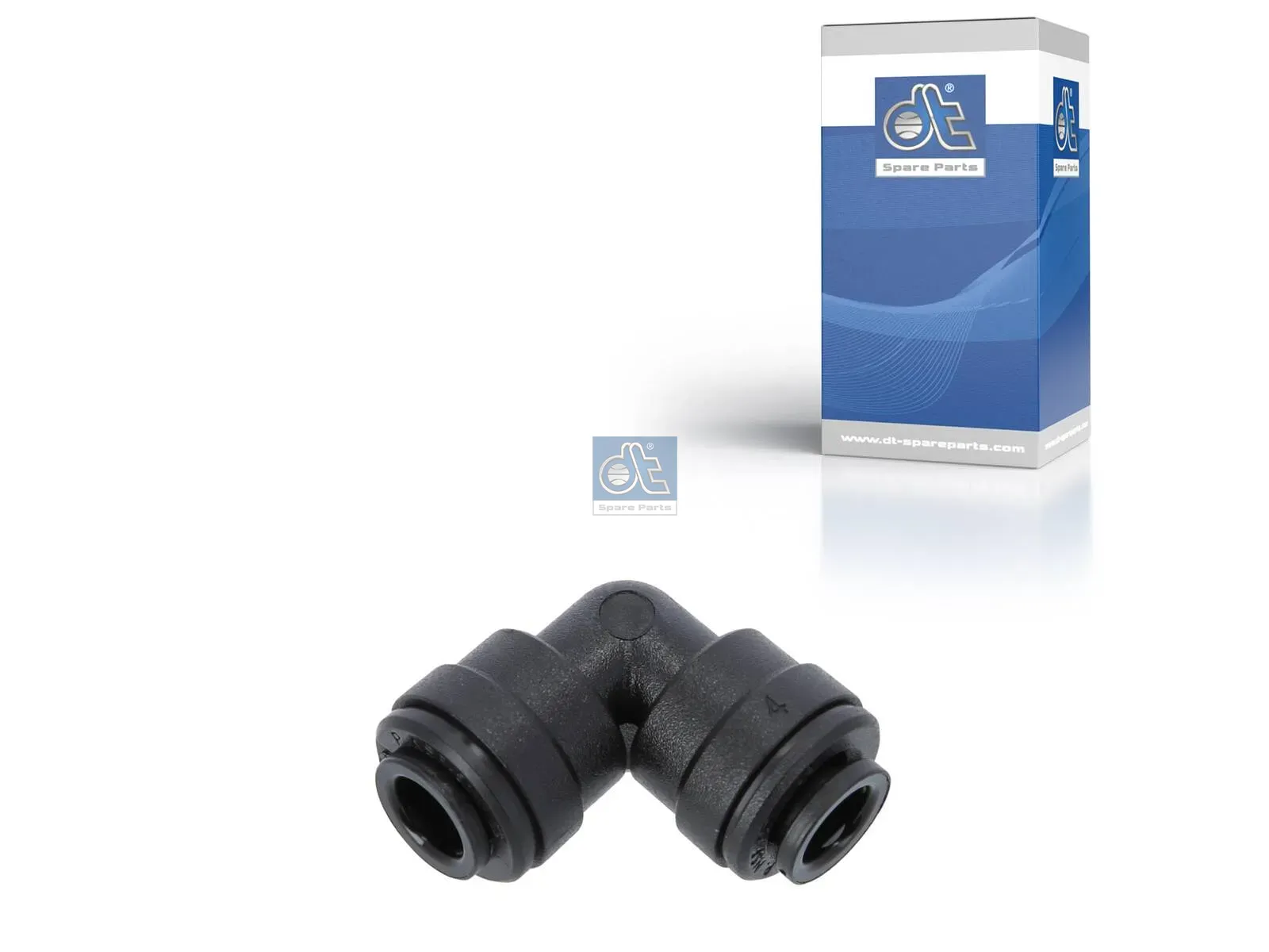 Elbow connector, plastic