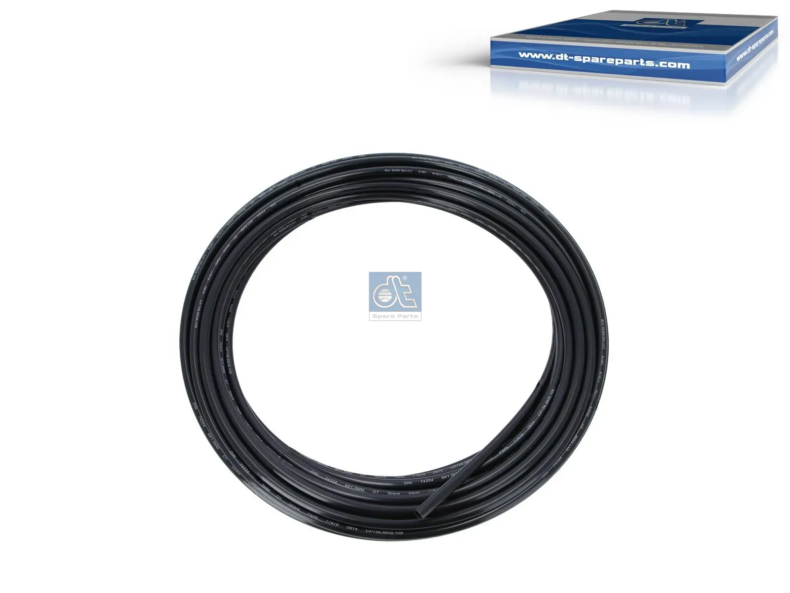 Tube polyamide, noir