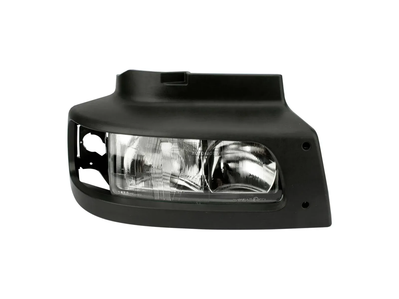 Headlamp, complete, right, without bulbs