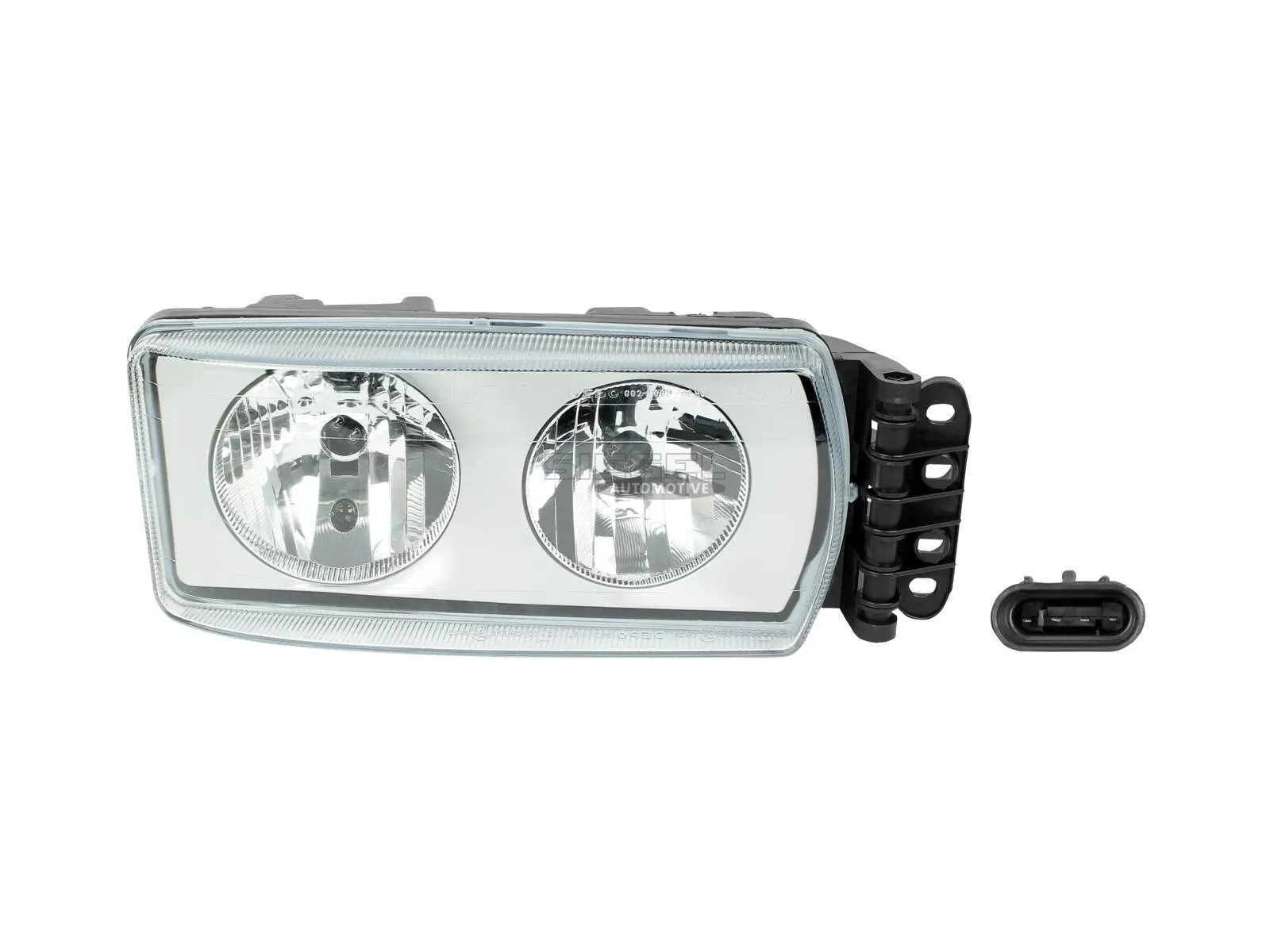 Headlamp, right, without electr. motor, without bulbs